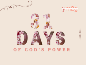 31 Days of God's Power Image